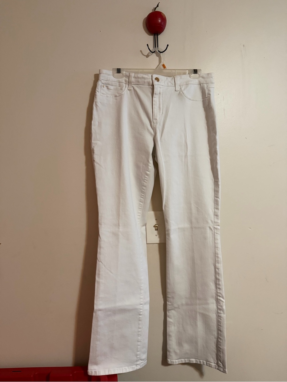 Joe's Jeans White Flare Leg Jeans
